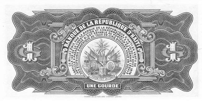 1 Gourde p239 1979 Haiti